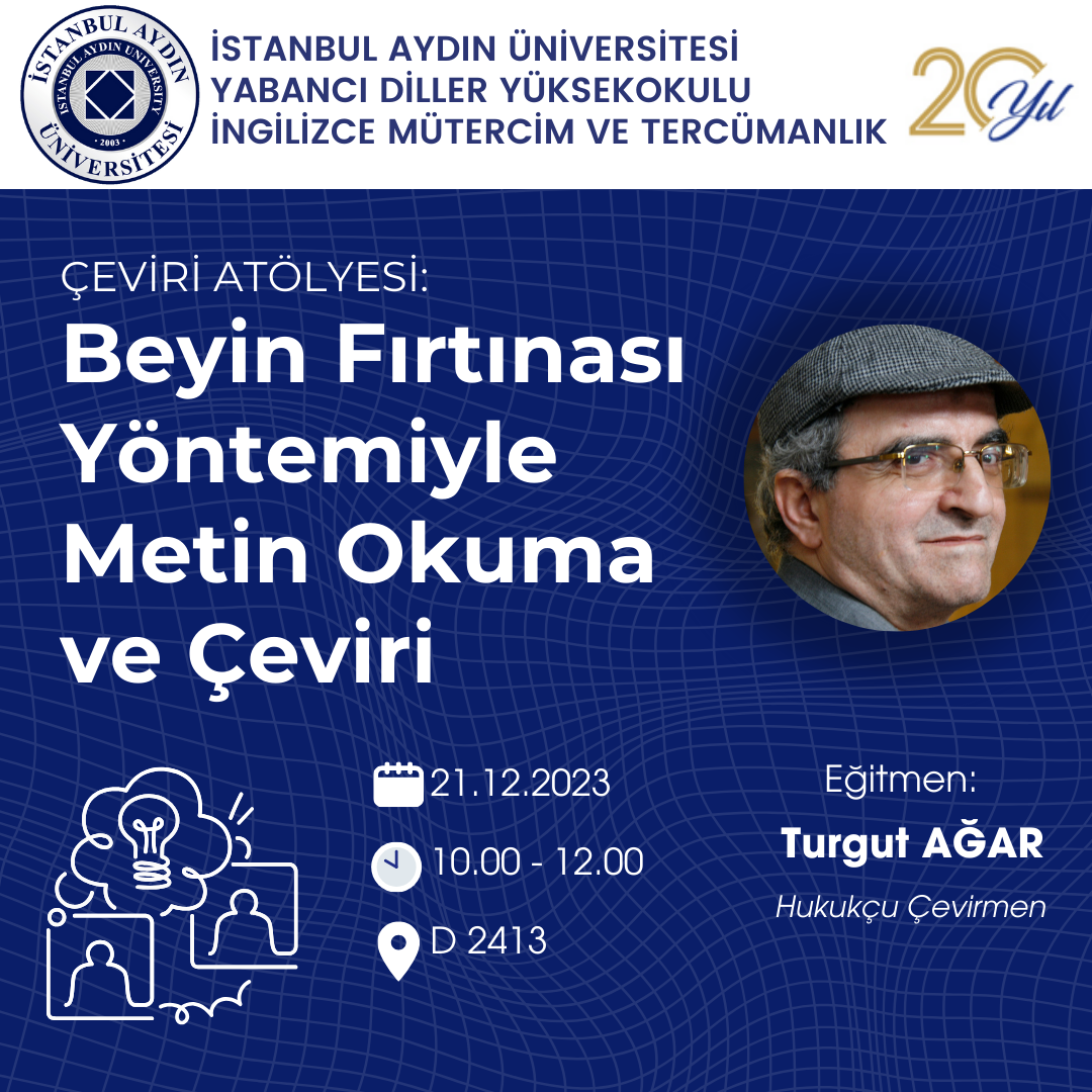 Turgut Ağar Çeviri Atölyesi Afişi.png